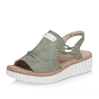 Dámské sandály RIEKER 69262-52 zelená S6