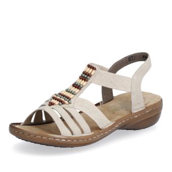 Dámské sandály RIEKER 60851-62 béžová S6