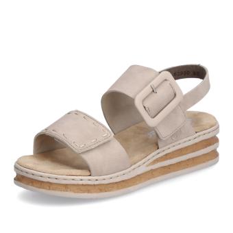 Dámské sandály RIEKER 62950-62 béžová S6