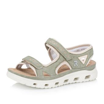 Dámské sandály RIEKER 64066-52 zelená S6