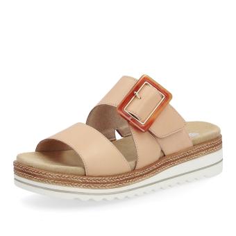 Dámské nazouváky REMONTE D0Q57-20 béžová S4