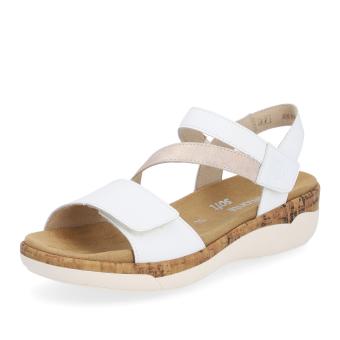 Dámské sandály REMONTE R6860-80 bílá S6