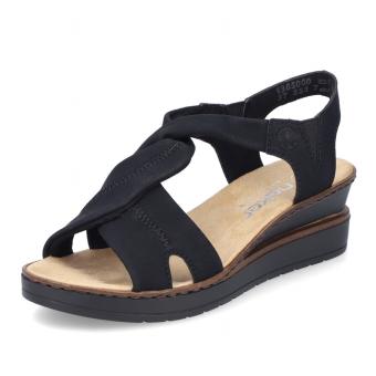 Dámské sandály RIEKER V3850-00 černá S4