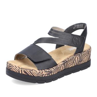 Dámské sandály RIEKER V3964-02 černá S5