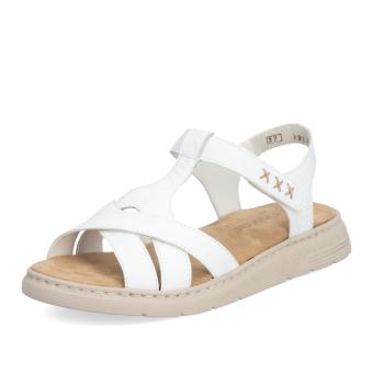 Dámské sandály RIEKER V9119-80 bílá S5