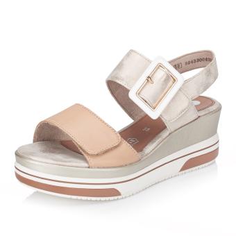 Dámské sandály REMONTE D1P50-90 zlatá S4