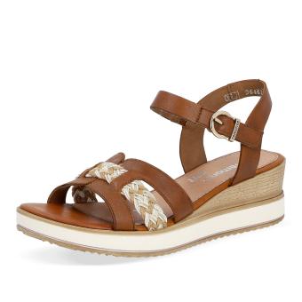 Dámské sandály REMONTE D6461-24 hnědá S4