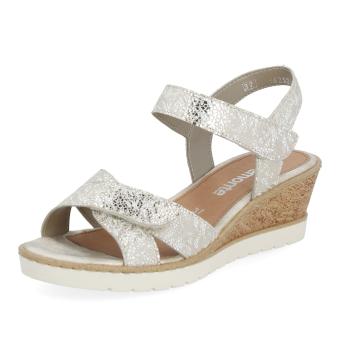 Dámské sandály REMONTE R6252-91 zlatá S5