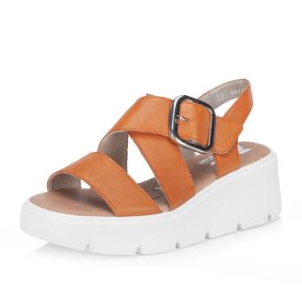 Dámské sandály RIEKER W1550-38 oranžová S4