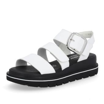 Dámské sandály RIEKER W1650-80 bílá S4