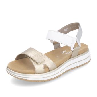 Dámské sandály REMONTE D1J57-90 zlatá S5