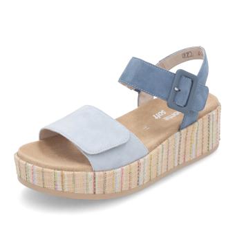 Dámské sandály REMONTE D1N54-12 modrá S5