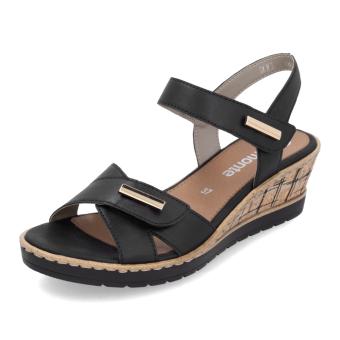 Dámské sandály REMONTE R6266-00 černá S6