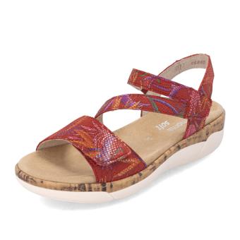 Dámské sandály REMONTE R6860-90 červená S5