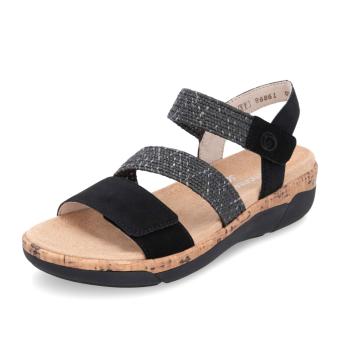 Dámské sandály REMONTE R6861-02 černá S5