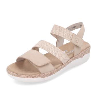 Dámské sandály REMONTE R6861-20 béžová S6