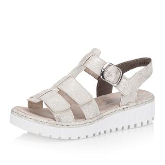 Dámské sandály RIEKER V1361-60 béžová S5