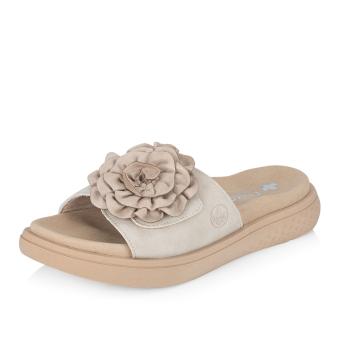 Dámské nazouváky RIEKER V1562-62 béžová S6