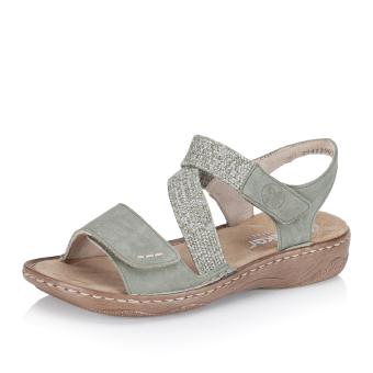 Dámské sandály RIEKER V2862-52 zelená S6