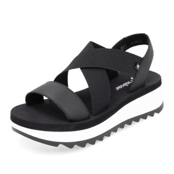 Dámské sandály RIEKER W3053-00 černá S5