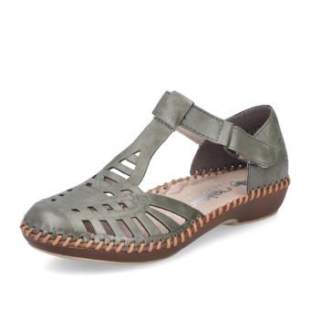 Dámské sandály RIEKER M1688-54 zelená S6