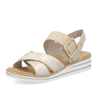 Dámské sandály RIEKER V0655-60 béžová S5