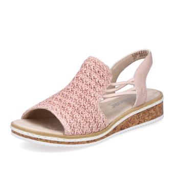 Dámské sandály RIEKER V3641-31 růžová S5