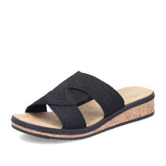 Dámské nazouváky RIEKER V3669-00 černá S5