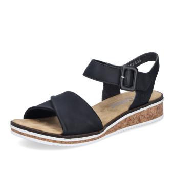 Dámské sandály RIEKER V3691-00 černá S6