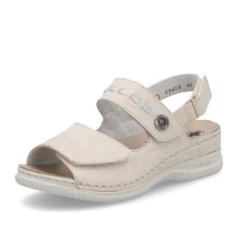 Dámské sandály RIEKER V7473-61 béžová S5