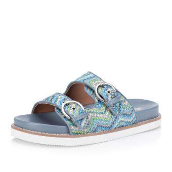 Dámské nazouváky RIEKER V9584-91 modrá S5