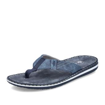 Pánské žabky RIEKER 21043-14 modrá S5