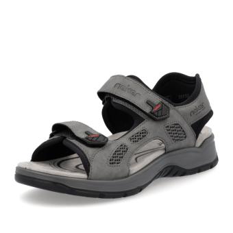 Pánské sandály RIEKER 26955-42 šedá S5