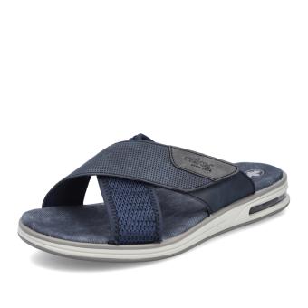 Pánské nazouváky RIEKER 29083-14 modrá S5