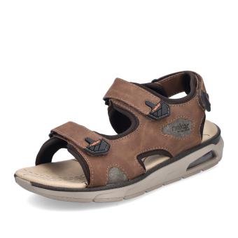 Pánské sandály RIEKER 29151-24 hnědá S5