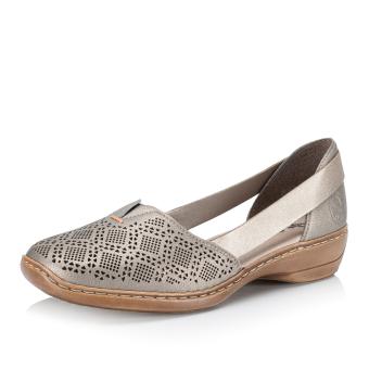 Dámské baleríny RIEKER 41351-90 béžová S5