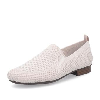 Dámské mokasíny RIEKER 51969-90 béžová S6