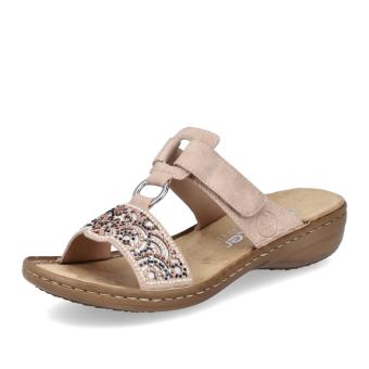 Dámské nazouváky RIEKER 608K2-31 růžová S6