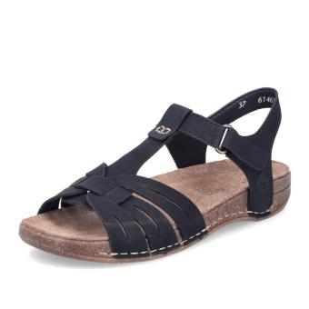 Dámské sandály RIEKER 61461-00 černá S5