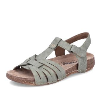 Dámské sandály RIEKER 61461-52 zelená S5