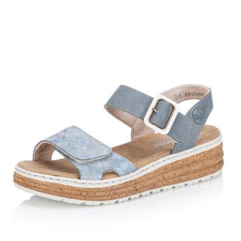 Dámské sandály RIEKER 62760-12 modrá S5