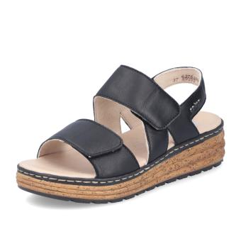 Dámské sandály RIEKER 62761-00 černá S5