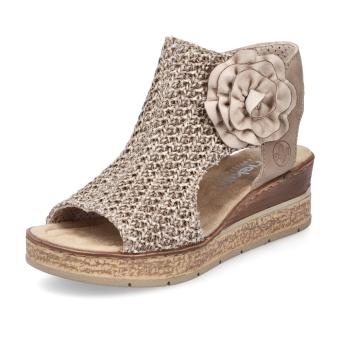Dámské sandály RIEKER 63791-60 béžová S6