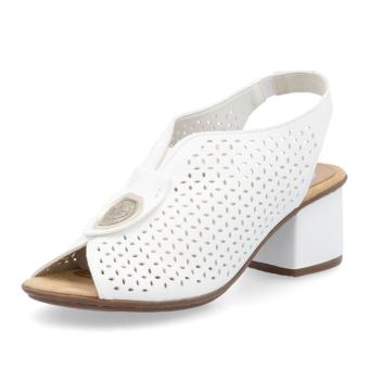 Dámské sandály RIEKER 64656-80 bílá S5