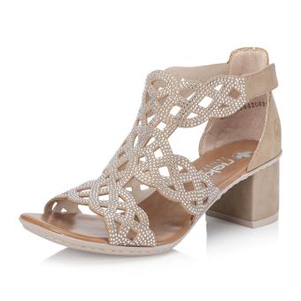 Dámské sandály RIEKER 64773-61 béžová S6