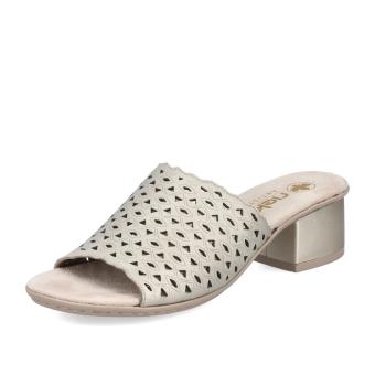 Dámské nazouváky RIEKER 64985-90 zlatá S5