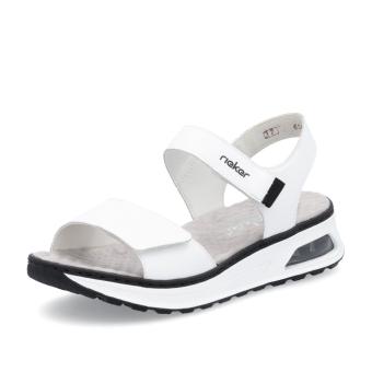 Dámské sandály RIEKER 65663-80 bílá S5