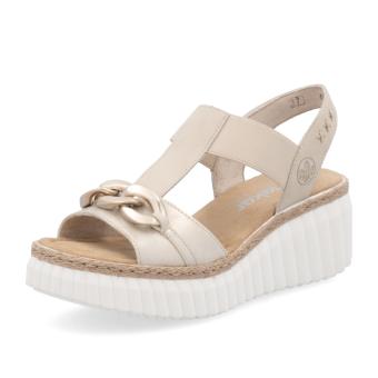 Dámské sandály RIEKER 69158-60 béžová S5