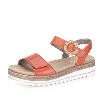 Dámské sandály REMONTE D0Q52-39 oranžová S5