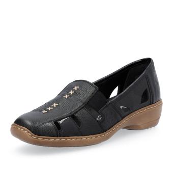 Dámské mokasíny RIEKER 41385-02 černá S6